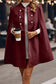 **MORE COLORS** Upper East Side Double Breasted Cape Coat