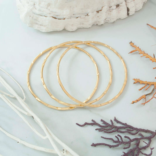 Natural Beauty Bamboo Bangle Set
