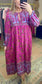 Pink Boho Print Maxi Dress