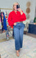 Pretty Party Ruffle Accent Blouse