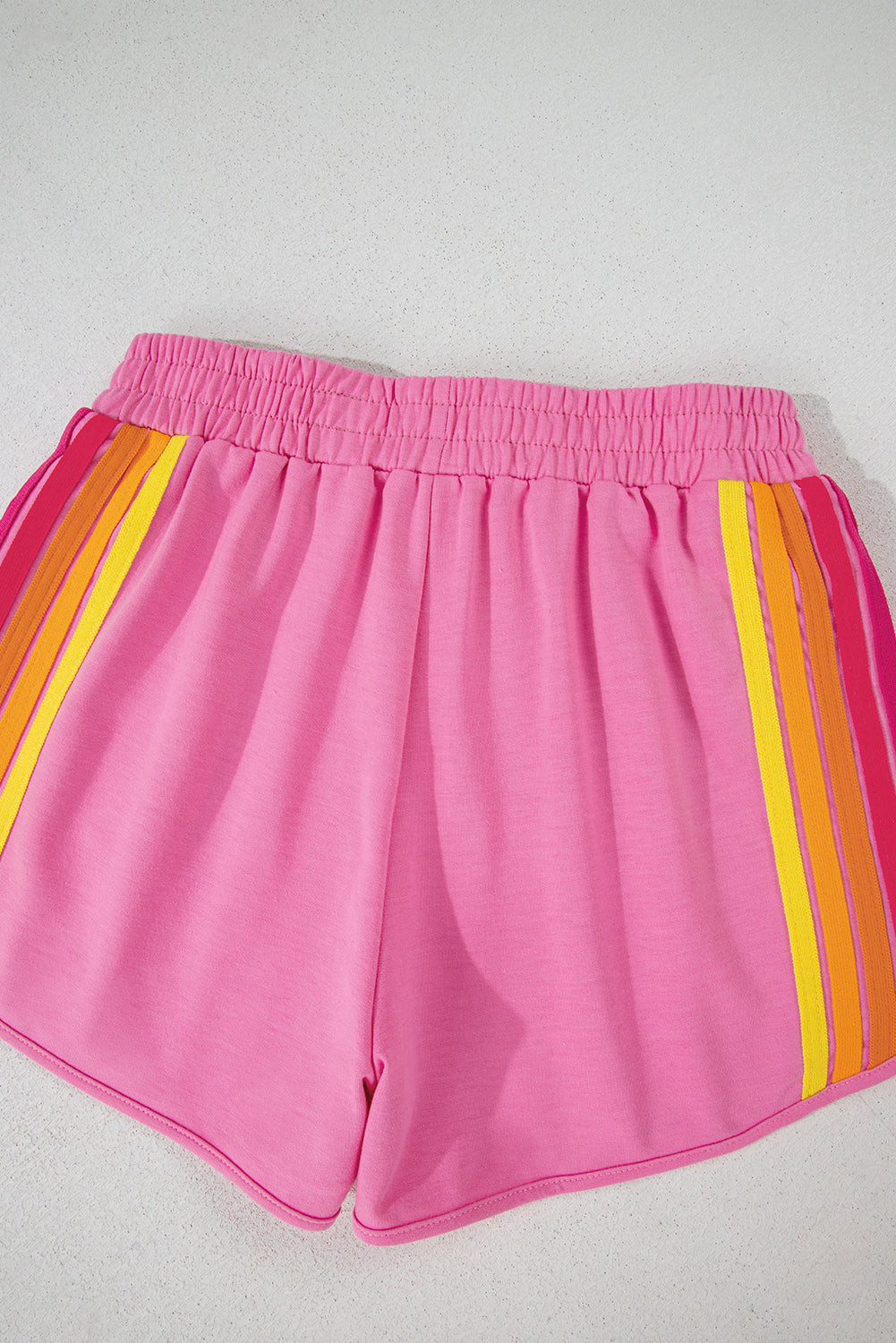Retro Revival Striped Shorts
