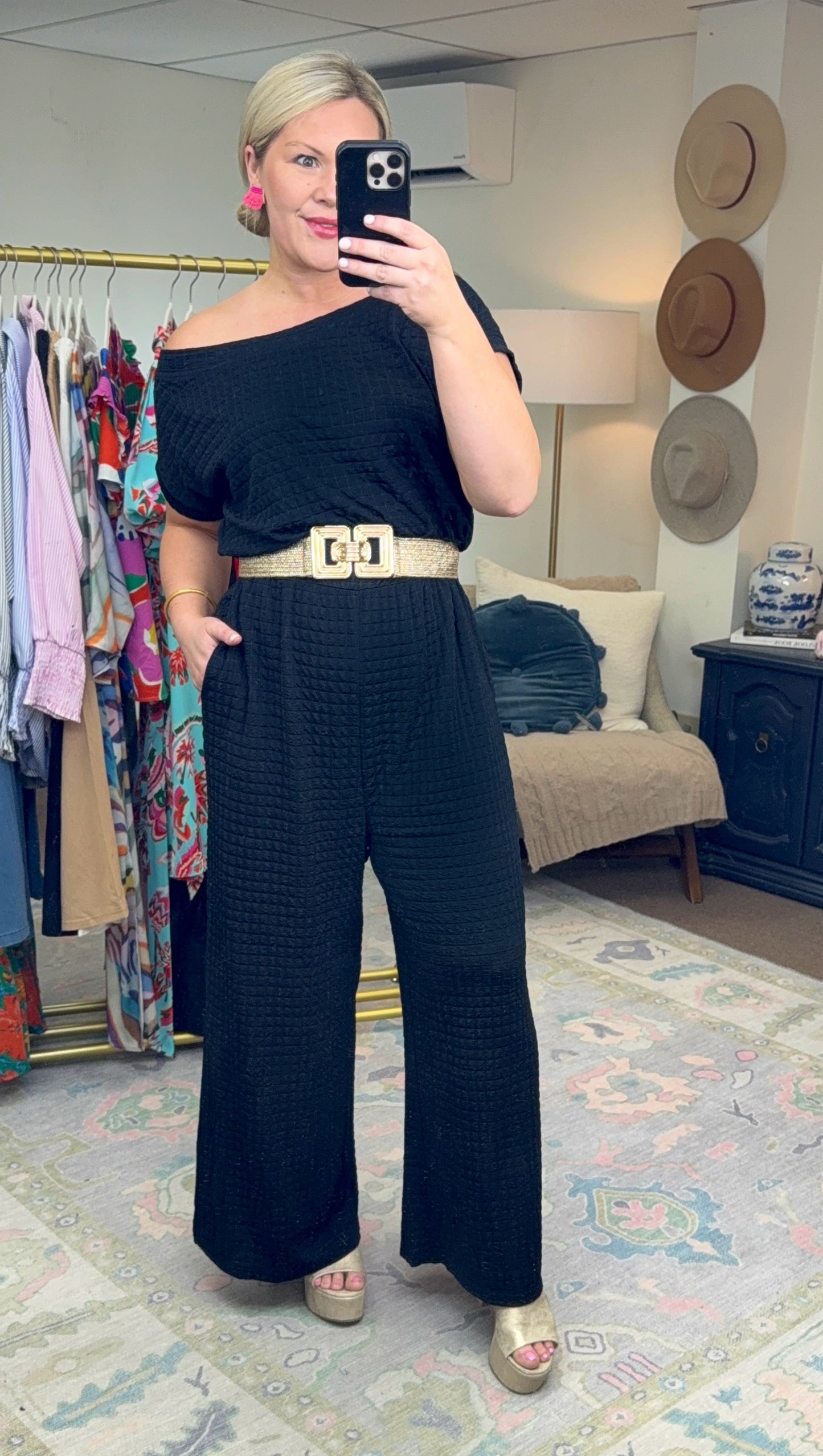 Better Together Metallic Woven Belt