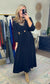 ENTRO: Good Evening Cut Out Midi Dress