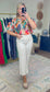 TCEC: Take Me Away Abstract Print Blouse