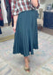 Elegance Embodied Pleated Midi Skirt