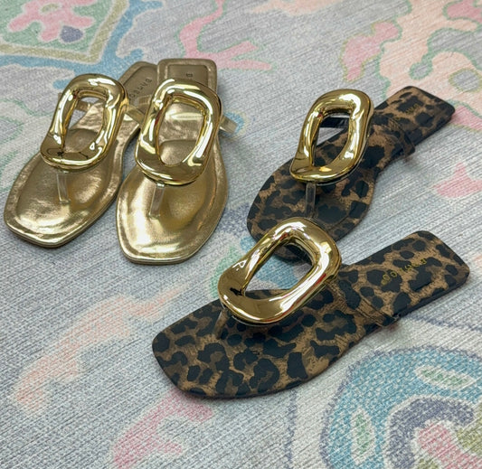 Unexpected Element O Accent Sandals