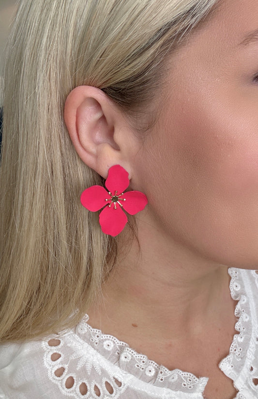 **MORE COLORS** In Bloom Flower Stud Earrings