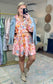 Feelin Good Feelin Fine Printed Ruffle Mini Dress