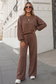 **MORE COLORS** Connect the Dots Wide Leg Lounge Set
