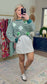 Sweetest Serve Scallop Athleisure Skirt
