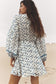 ✨RESTOCK✨ Worlds Apart Metallic Thread Print Dress