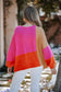 Bright Spot Color Block Knit Top