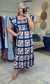 Pieces of Me Printed Flutter Sleeve Dress