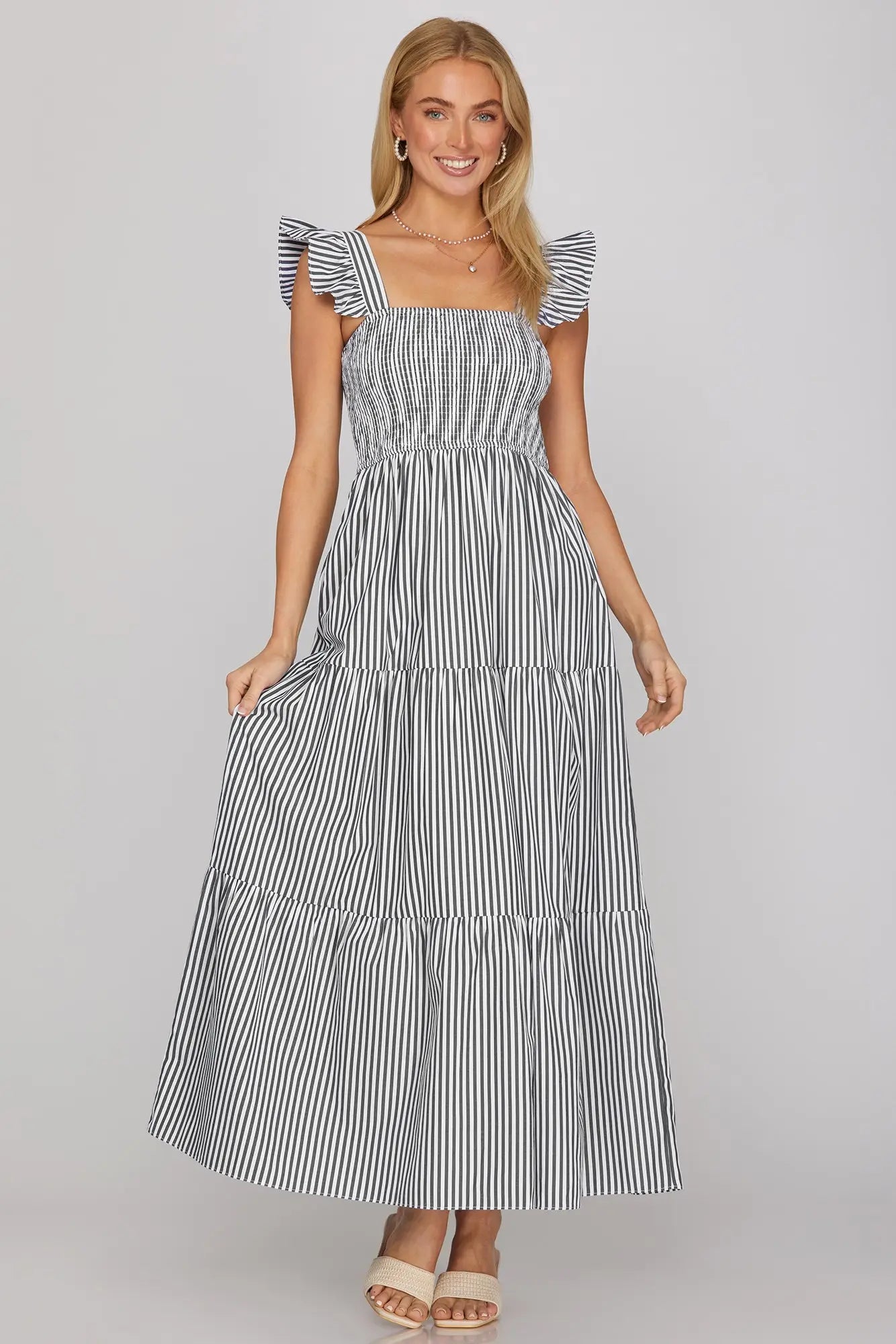 Front Porch Favorite Stripe Nap Dress