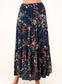 Afterglow Meadow Tiered Maxi Skirt