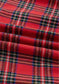 Holiday Hostess Tartan Midi Dress