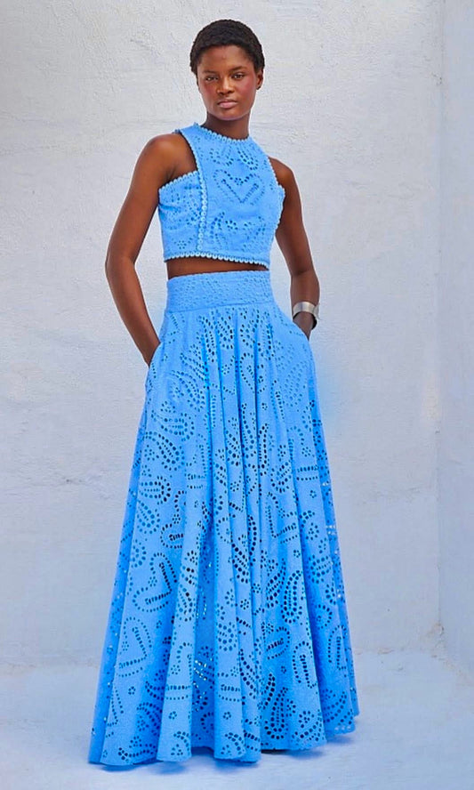 ✨RESTOCK✨ Dream On Eyelet Lace Skirt Set