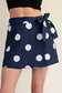 On the Dot Wrap Skort
