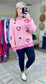 Love Fool Sequin Heart Pullover Top