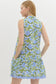**MORE COLORS** Mod About You Watercolor Printed Scallop Dress