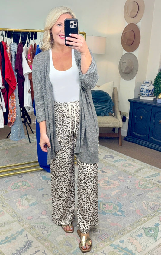 Concrete Jungle Animal Print Pants