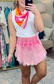 Best Dressed Washed Smock Waist Skort