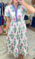 **MORE COLORS** Heart’s Content Printed Puff Sleeve Dress