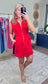 **MORE COLORS** On Repeat Scallop Zip Mini Dress