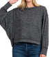 **MORE COLORS** Warm Welcome Brushed Knit Top