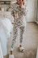 Happy Holly-Days Printed Pajama Set