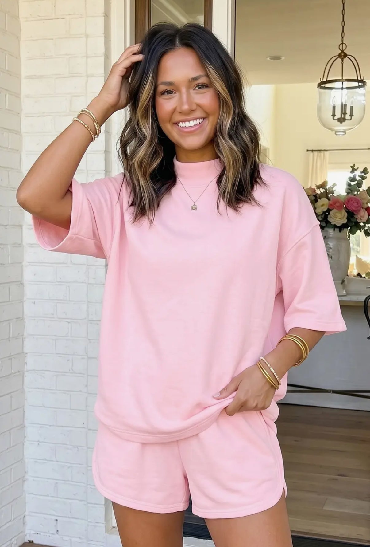 **MORE COLORS** First Class Comfort Short Set