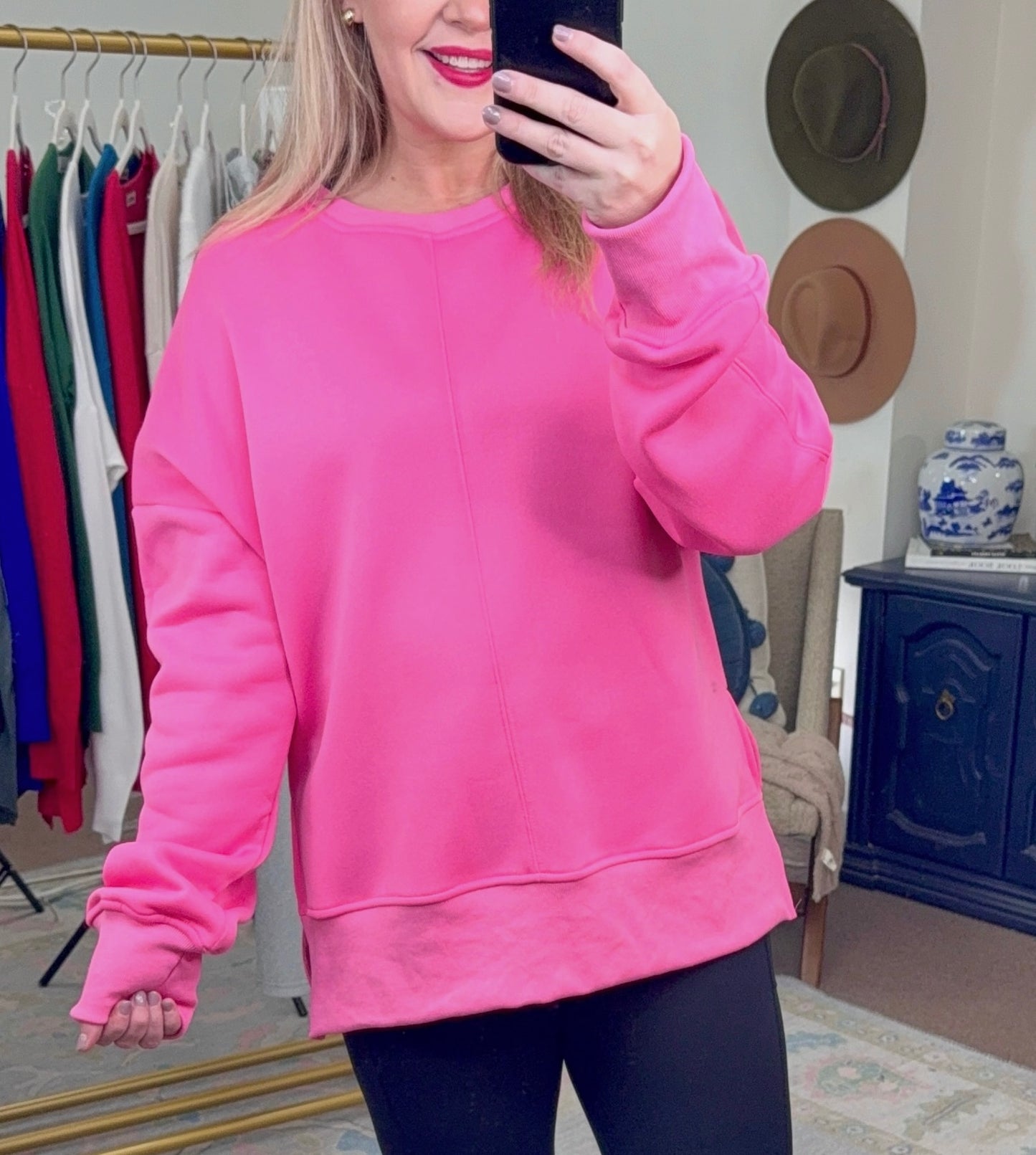 **MORE COLORS** Snug Life Split Hem Pullover