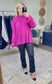 Isn’t It Obvious Pink Flounce Sleeve Blouse