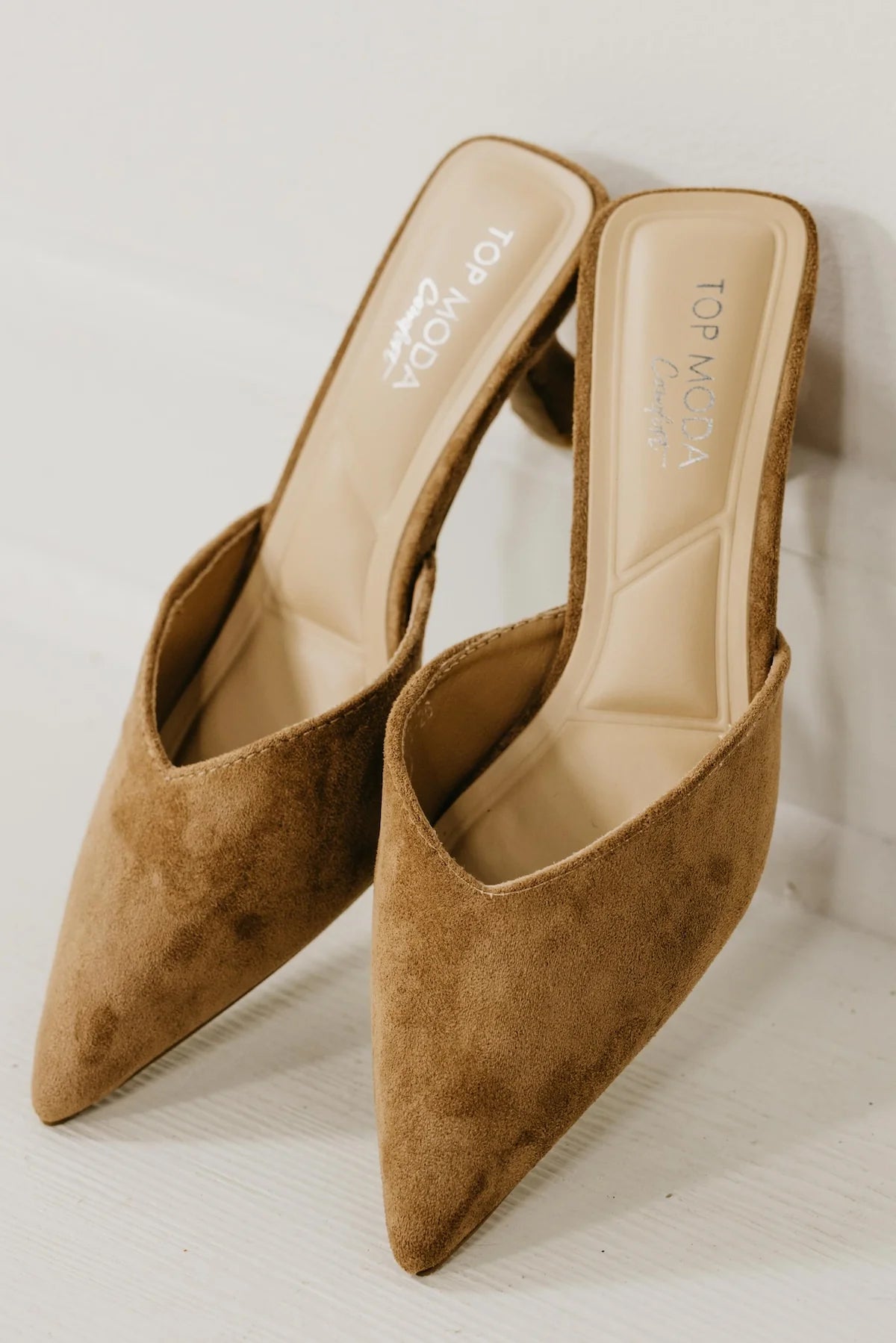 Fancy Feet Kitten Heel Mules