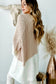 Cozy Contrast Color Block Cardigan