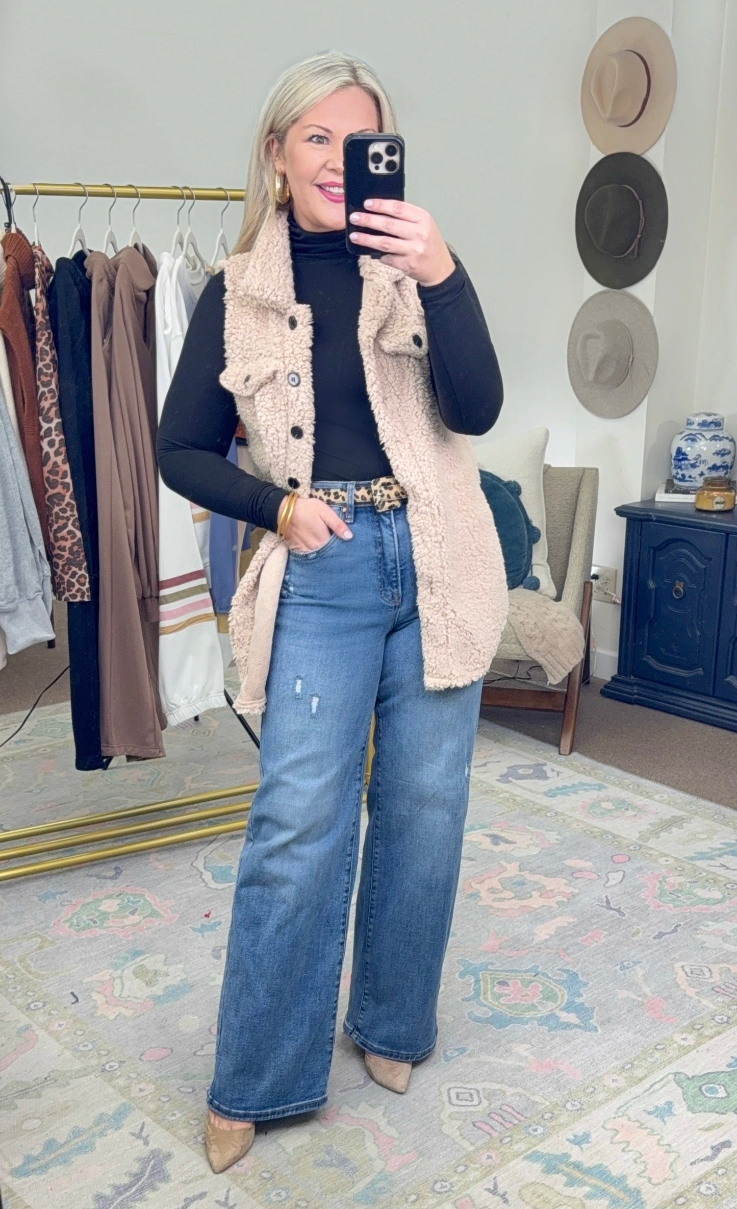 **MORE COLORS** Cabin Fever Sherpa Vest