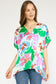 Gorgeous Getaway Bold Print Blouse