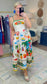 Resort Print Maxi Dress