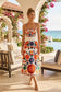 Mamacita Mosaic Print Midi Dress