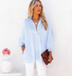 **MORE COLORS** Easygoing Gal Smock Sleeve Button Down Tunic