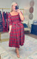 Red Tartan Nap Dress