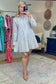 Head Start Stripe Flounced Shirt Dress