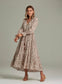 MUD PIE: Roam Free Poplin Cinch Waist Midi Dress