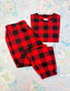 Committed to Cozy Printed Pajama Set