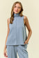 **MORE COLORS** Effortless Edit Brushed Modal Scuba Top