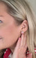 Baseball Pearl Stud Earrings