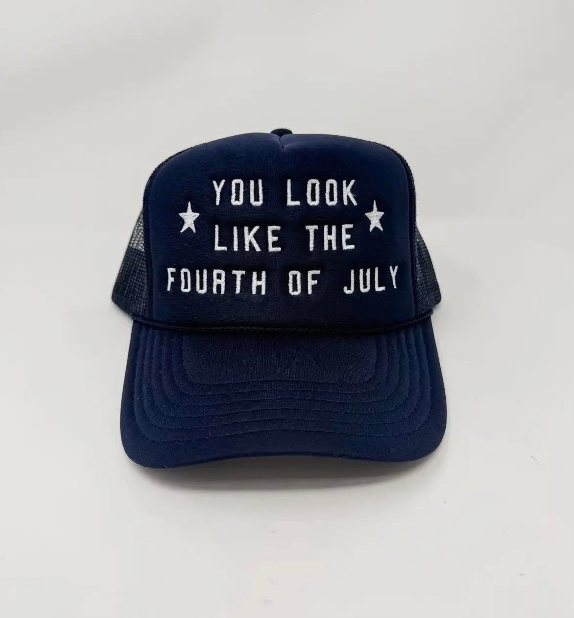 The Fourth of July Trucker Hat