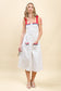 Amazing Grace Stripe Contrast Midi Dress
