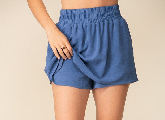 Easy Going Smock Waist Airflow Skort