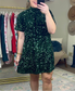 Glitzy Gal Sequin Tie Back Dress